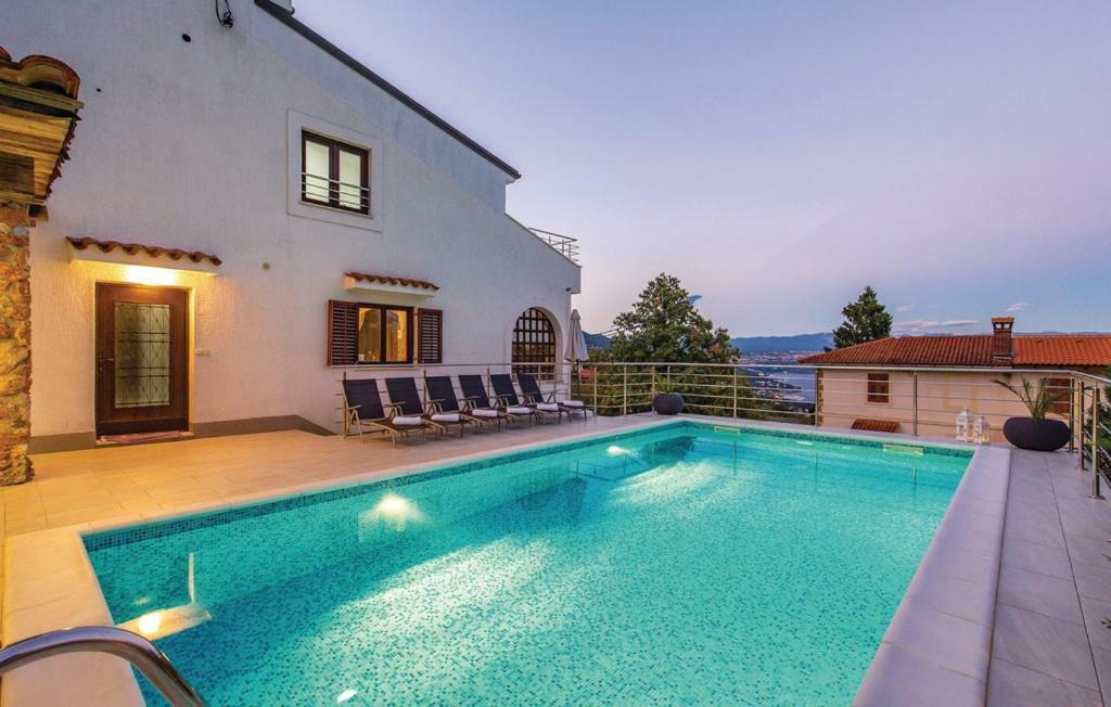 Villa Nino Ловран Экстерьер фото